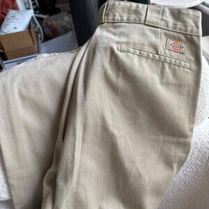 Dickies Tan Straight-Leg Pants